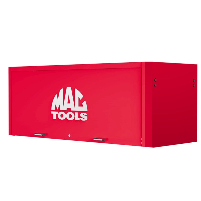Macsimizer Series M6627P Top Hutch with Power - Firebrick Red