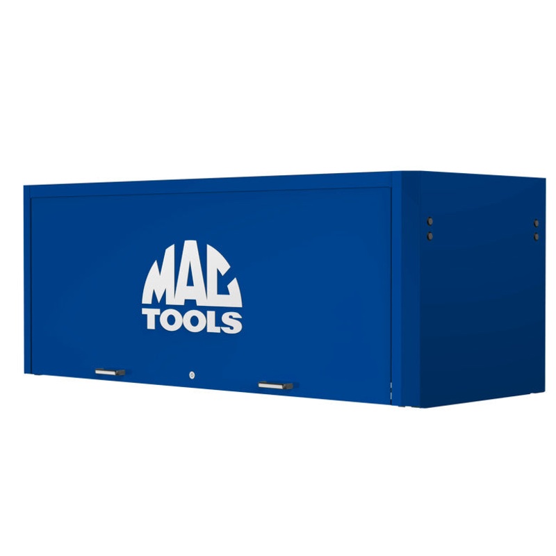 Macsimizer Series M6627P Top Hutch with Power - Sapphire Blue