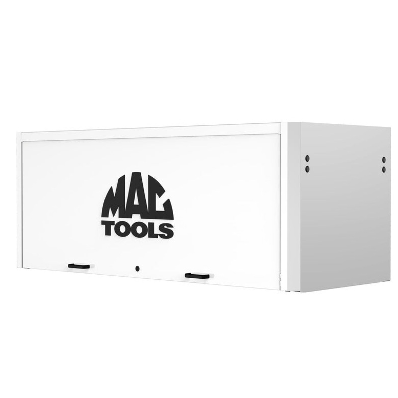 Macsimizer Series M6627P Top Hutch with Power - Titanium White