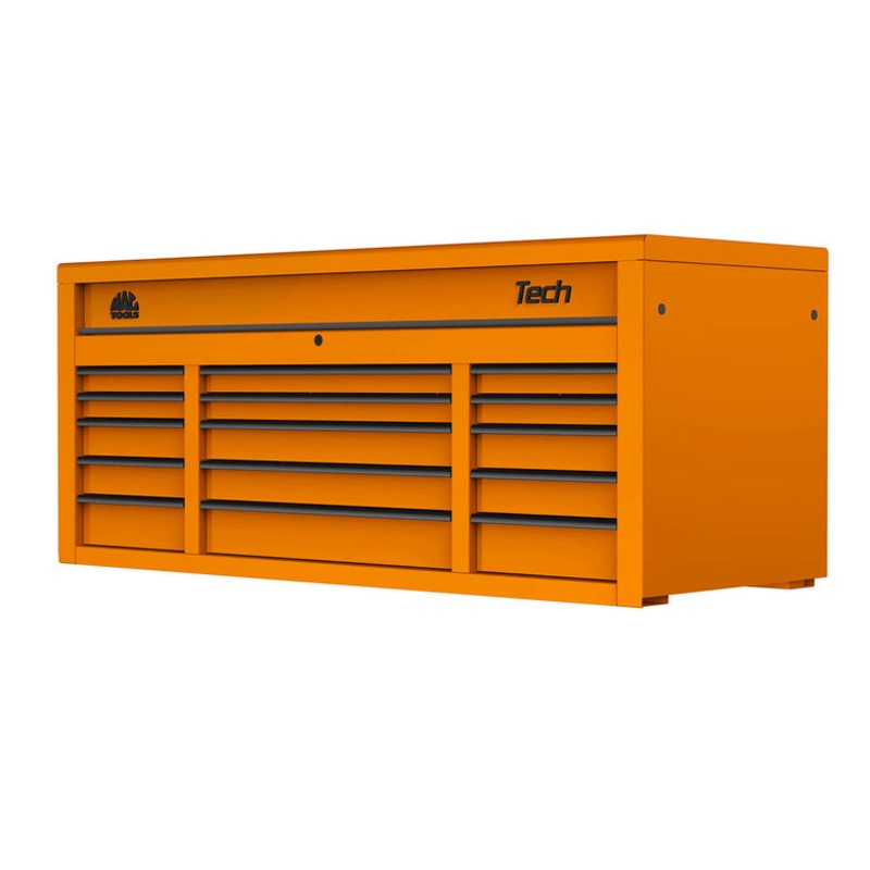 Tech Series 15-Drawer Top Chest - Fireball Orange