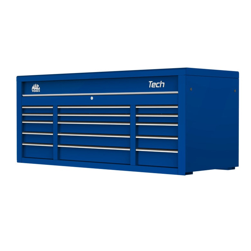 Tech Series 15-Drawer Top Chest - Sapphire Blue