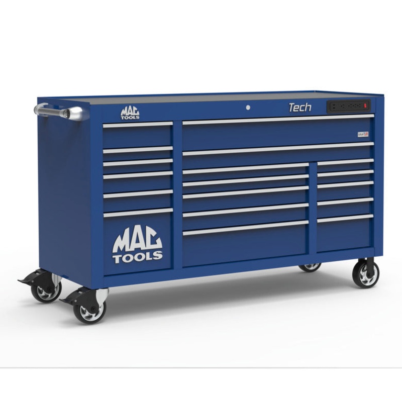 Tech Series 18-Drawer Workstation - Sapphire Blue