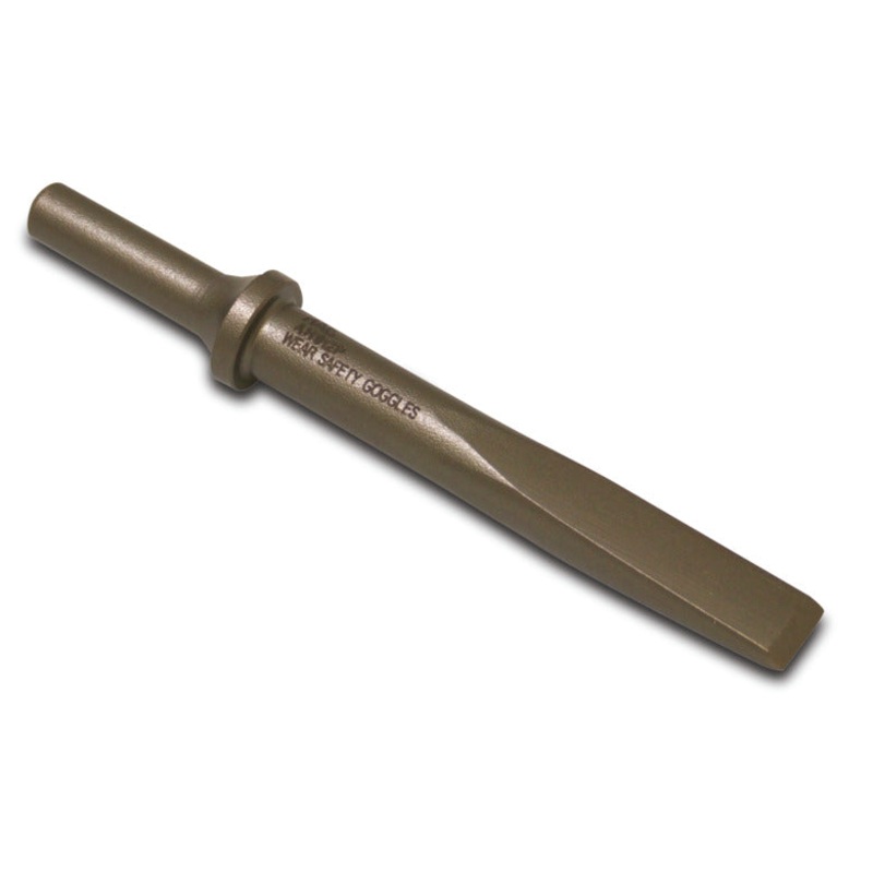 .401 Shank Flat Chisel with Curved Blade Air Hammer Bit 5-1/2"
