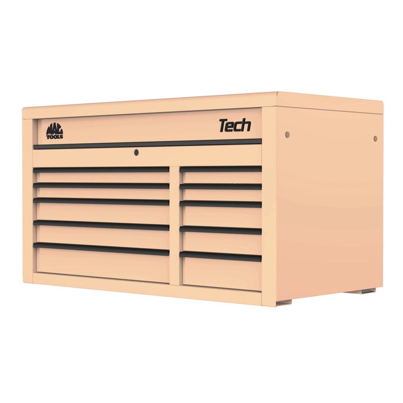 Tech Series 10-Drawer Top Chest - Desert Tan