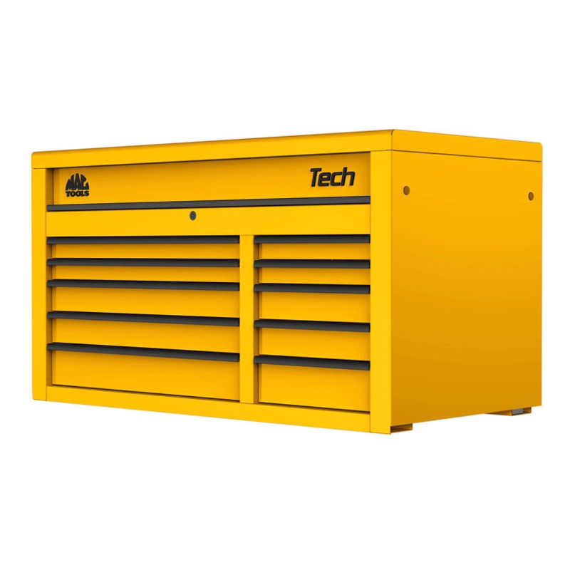 Tech Series 10-Drawer Top Chest - Sunburst Yellow