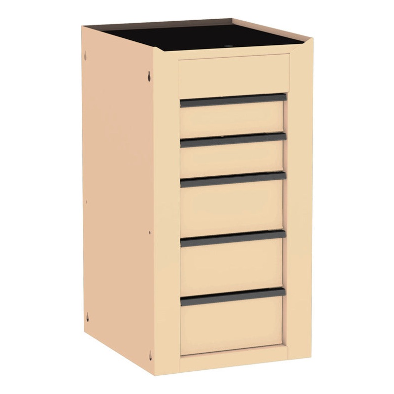 5-Drawer Side Box for UC3720 (MB199) Carts - Desert Tan