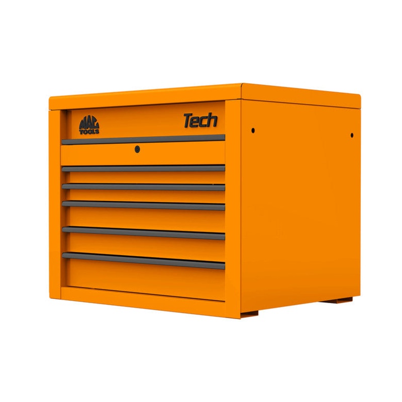 Tech Series 5-Drawer Top Chest - Fireball Orange