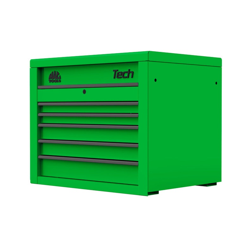 Tech Series 5-Drawer Top Chest - Lime Green