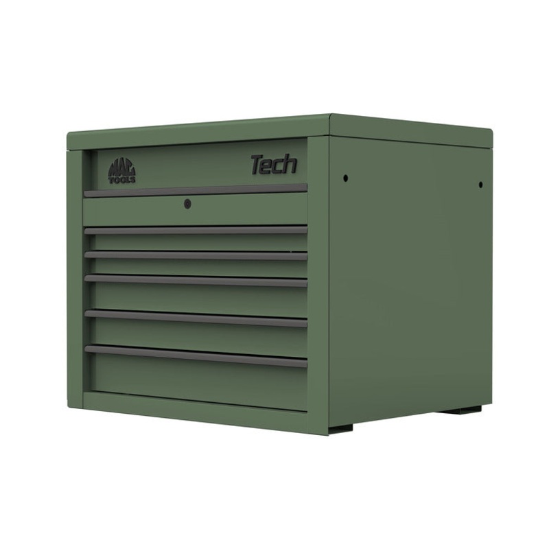 Tech Series 5-Drawer Top Chest - Olive Green