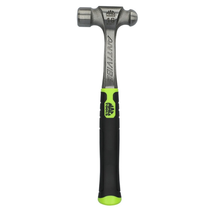 16 oz. Anti-Vibe Ball Peen Hammer - Hi-Vis Green
