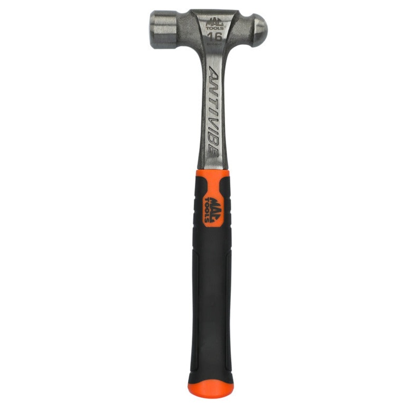 16 oz. Anti-Vibe Ball Peen Hammer - Hi-Vis Orange