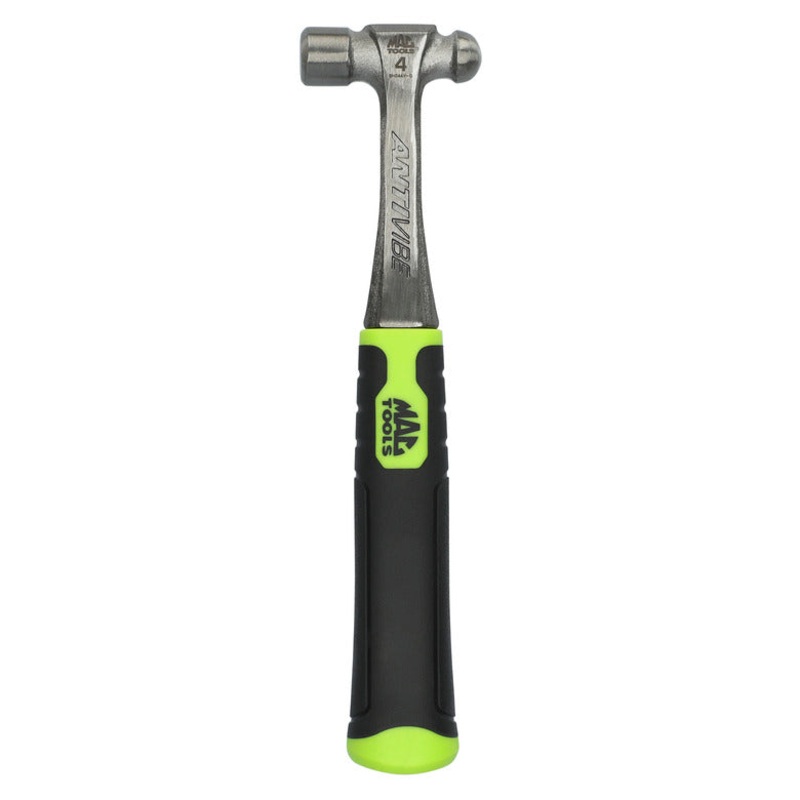 4 oz. Anti-Vibe Ball Peen Hammer - Hi-Vis Green