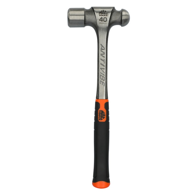40 oz. Anti-Vibe Ball Peen Hammer - Hi-Vis Orange