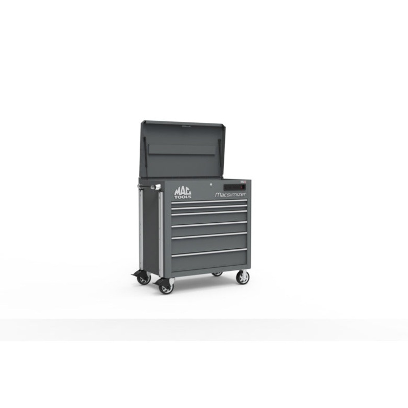 Macsimizer 6-Drawer Utility Cart - Carbon Gray