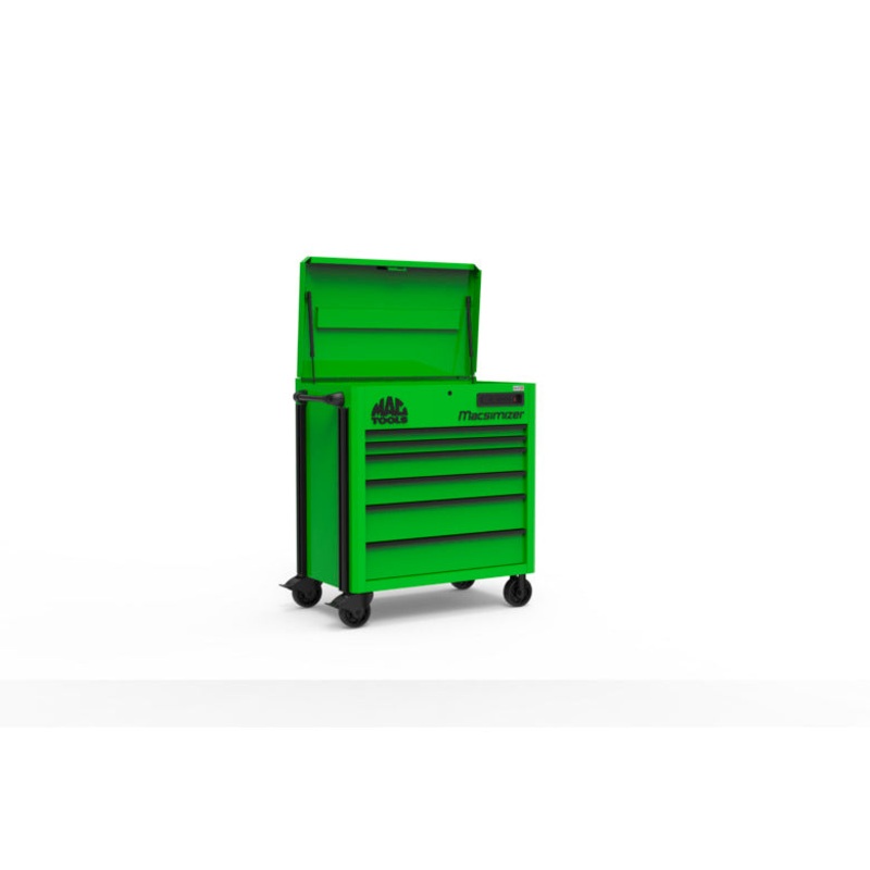 Macsimizer 6-Drawer Utility Cart - Lime Green