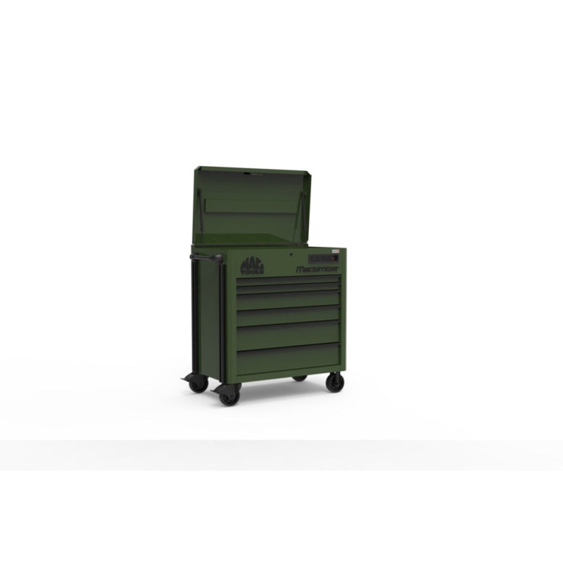 Macsimizer 6-Drawer Utility Cart - Olive Green