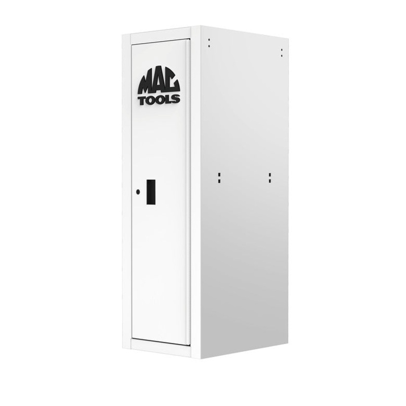 Tech Series Full Length Side Cabinet - Titanium White