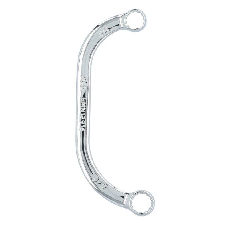1/2" X 9/16" Half-Moon Wrench - 12-PT.