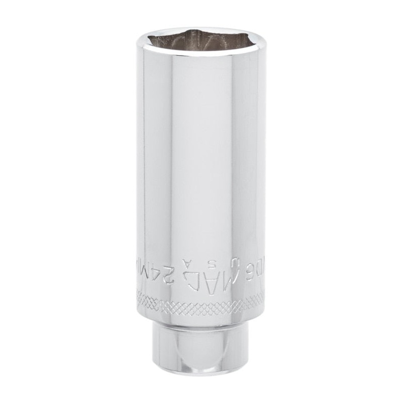 1/2" Drive Deep Socket 24mm - 6-PT.