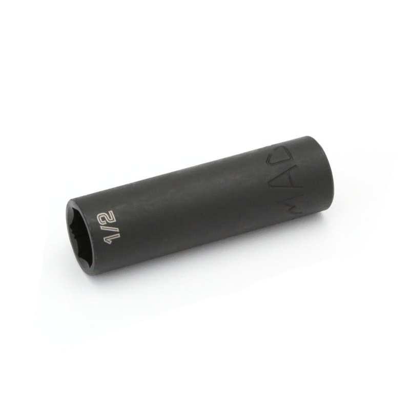 3/8" Drive Deep Impact Socket 1/2" - 6-PT.