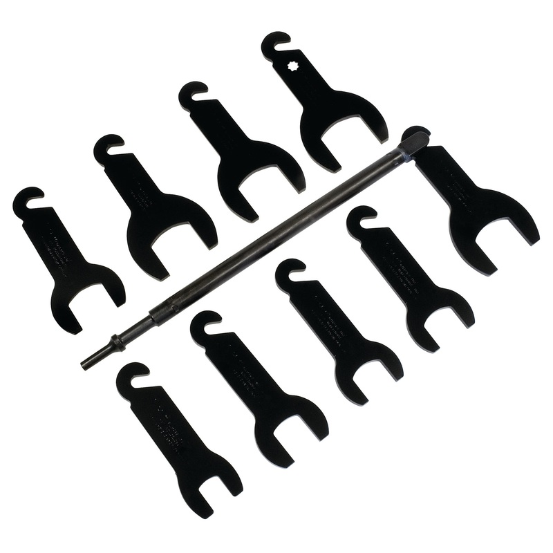 10-PC. Pneumatic Fan Clutch Wrench Set