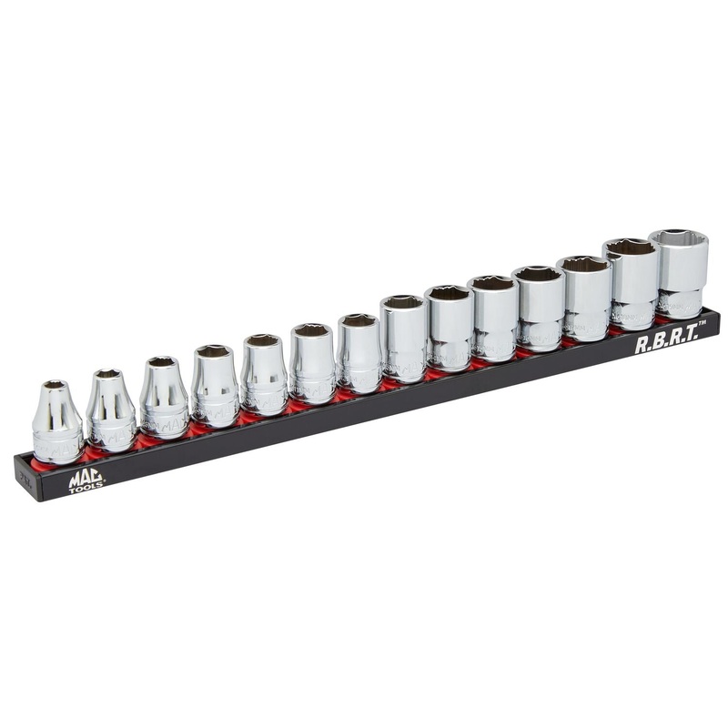 14-PC. 3/8" Drive Standard Metric R.B.R.T. Socket Set