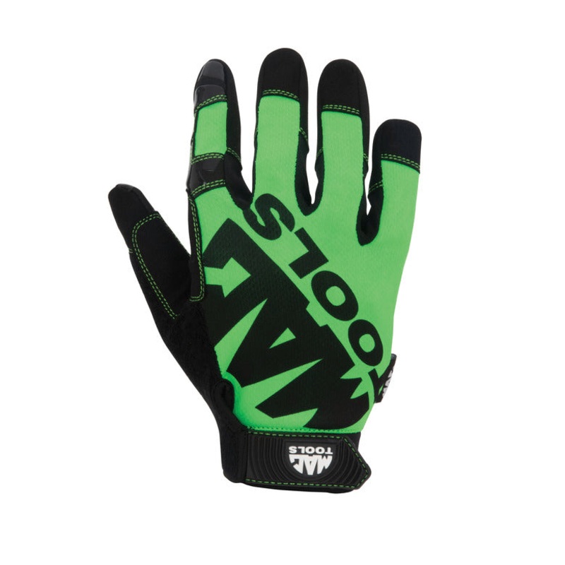 Grip Touch Gloves - Hi-Visibility Green - Large