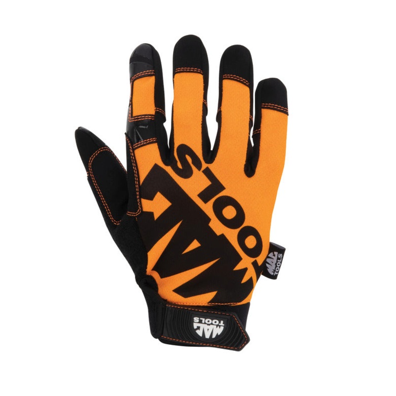 Grip Touch Gloves - Hi-Visibility Orange - Large
