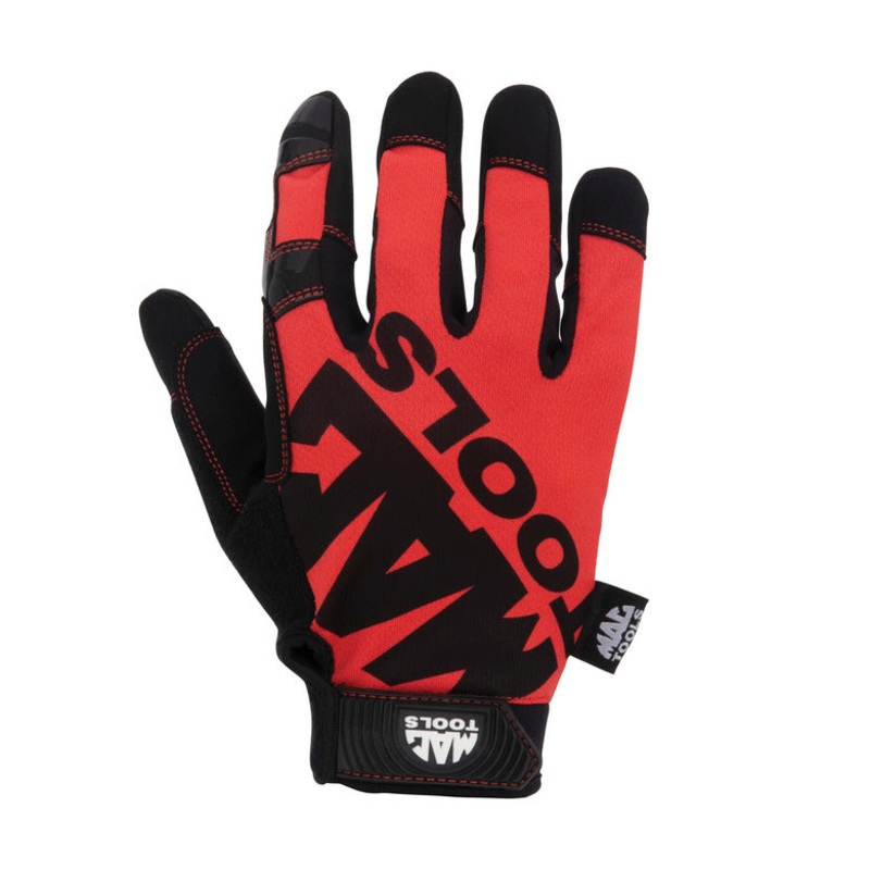 Grip Touch Gloves - Red - X-Large