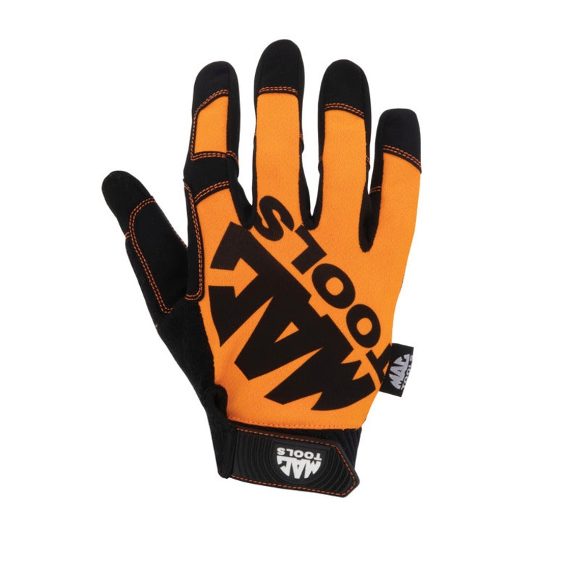 Mechanic Touch Gloves - Hi-Visibility Orange - X-Large