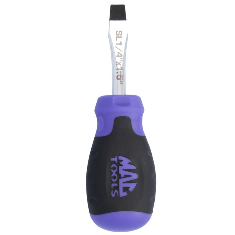SL 1/4 x 1.5 Slotted Screwdriver - Purple