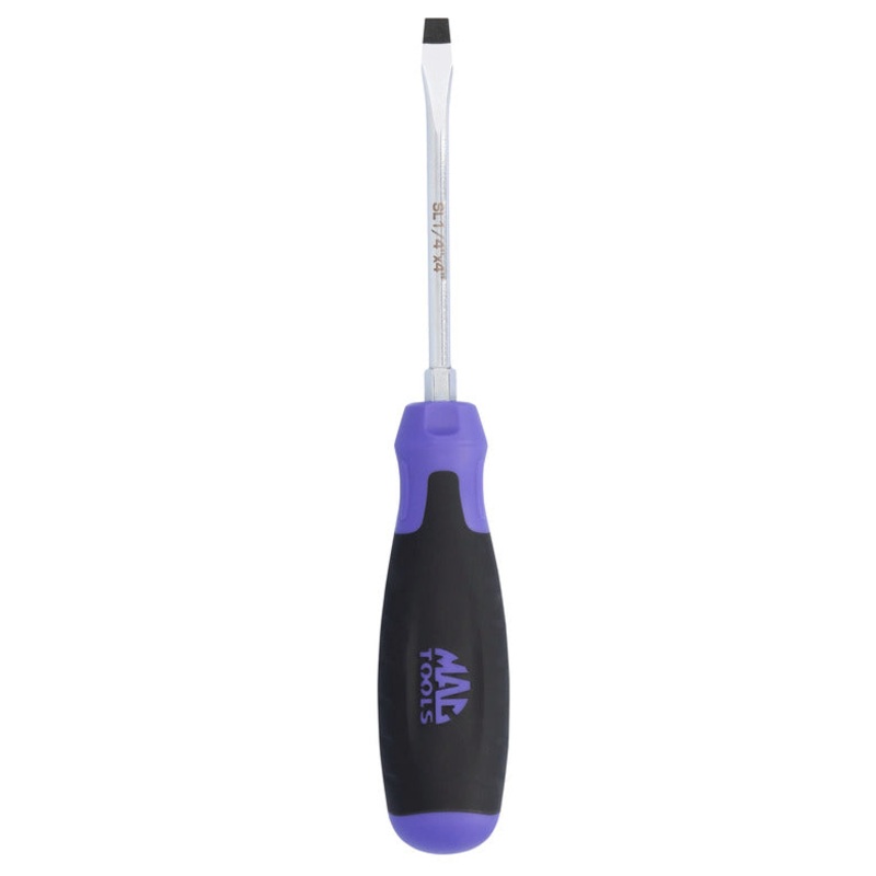 SL 1/4 x 4 Slotted Screwdriver - Purple