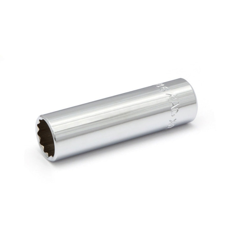 3/8" Drive Deep Socket 9/16" - 12-PT.
