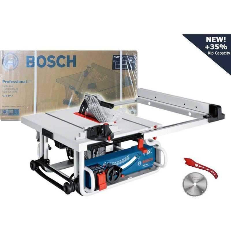Bosch GTS 10 J Jobsite Table Saw 10" (254mm) 1800W