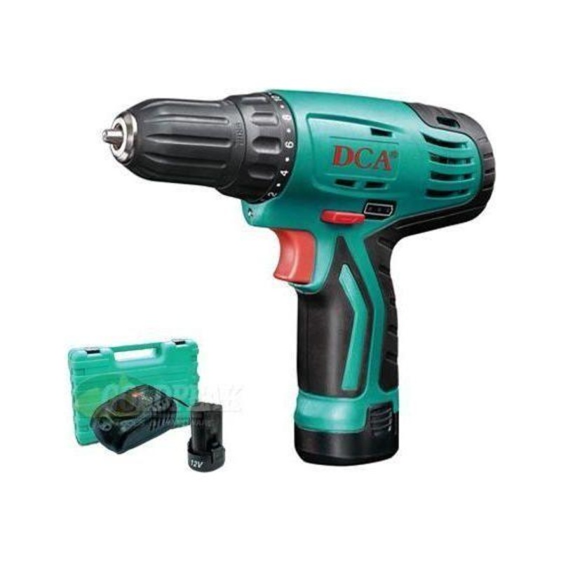 DCA ADJZ09-10 12V Cordless Drill / Driver Kit