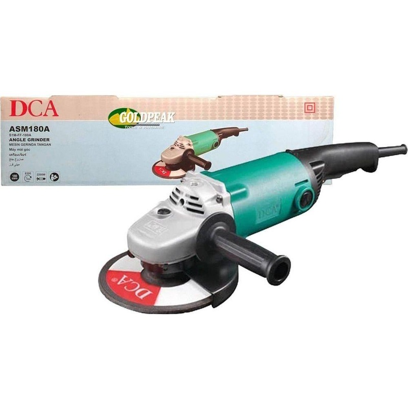 DCA ASM180A Angle Grinder 7"