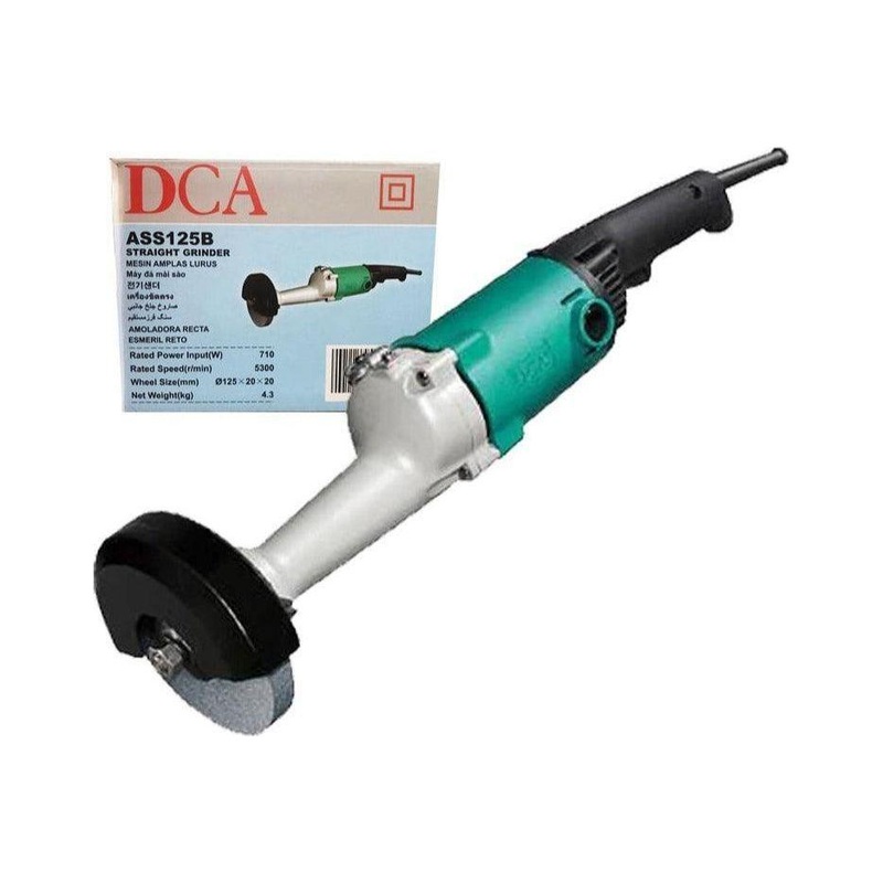 DCA ASS125B Straight Grinder 5"