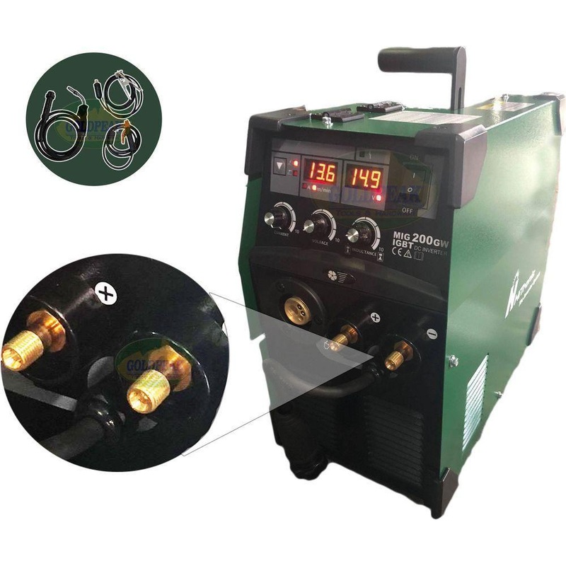 HiTronic MIG 200GW DC Inverter Welding Machine 2in1 ARC-MIG