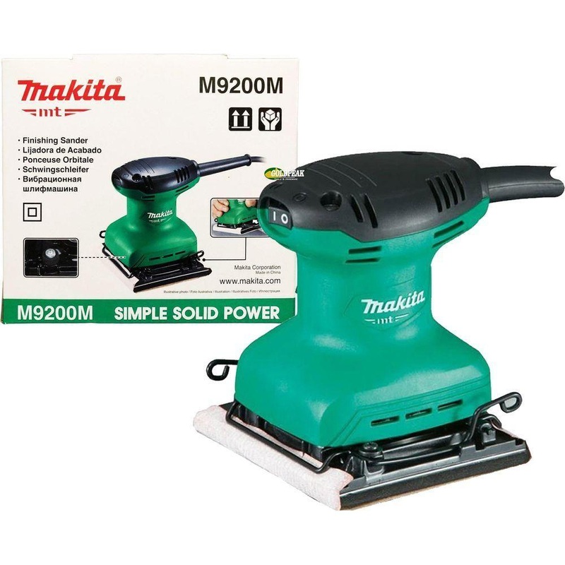 Makita MT M9200M Finishing Sander 112x102mm 180W
