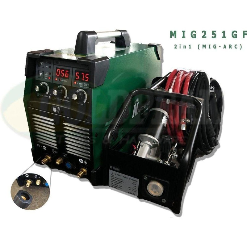 Hitronic MIG 251GF DC Inverter Welding Machine 2-in-1 (MIG-ARC)