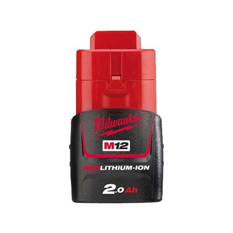 Milwaukee M12B2 Red Li-Ion Battery