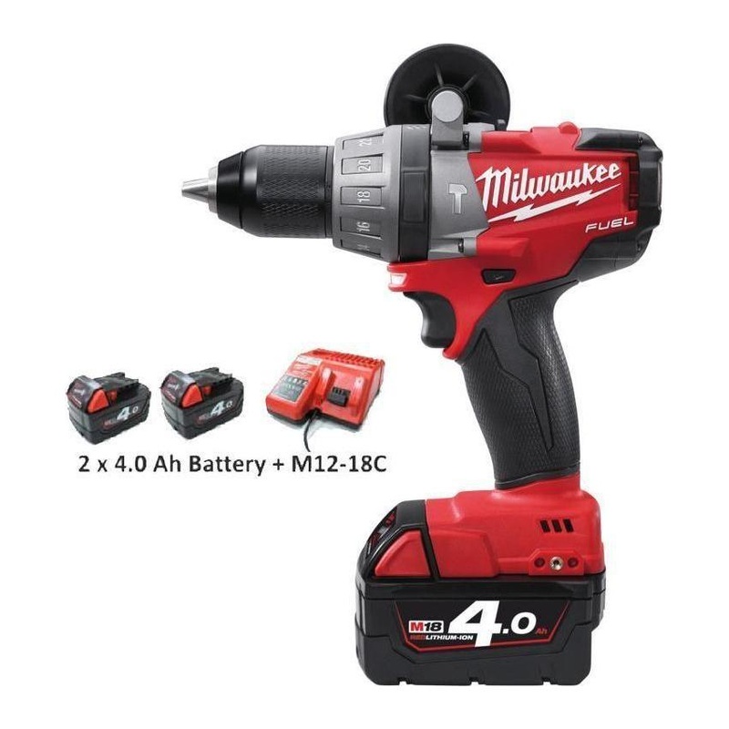 Milwaukee M18CPD-402C "Fuel" Cordless Hammer Drill
