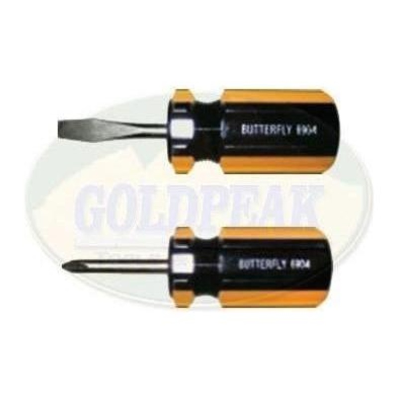 Butterfly #6904 Stubby Screwdriver (1/4")