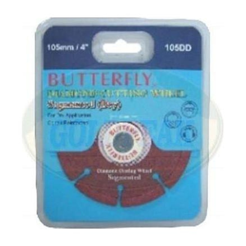 Butterfly Diamond Cut Off Wheel DRY Segmented