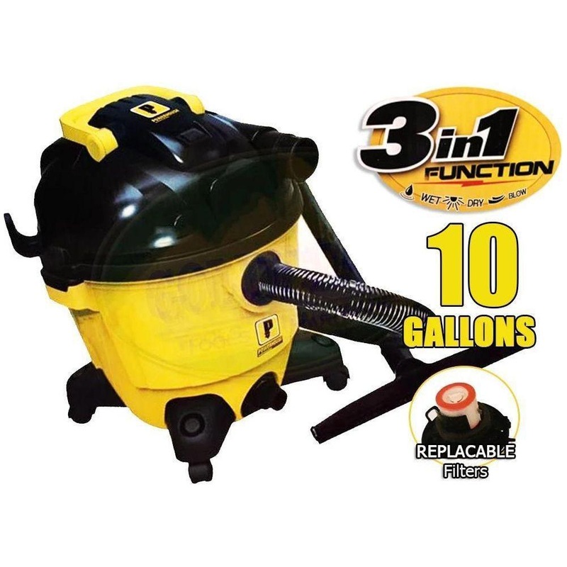 Powerhouse PH09-10 GAL Wet & Dry Vacuum Cleaner