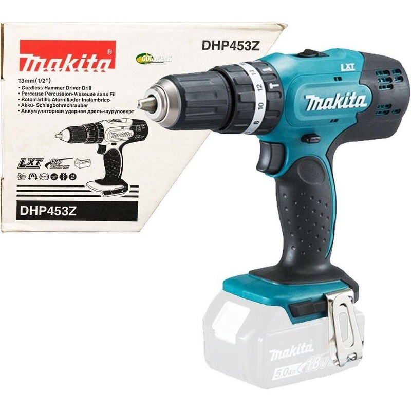 Makita DHP453Z 18V Cordless Hammer Drill [LXT-Series] (Bare)