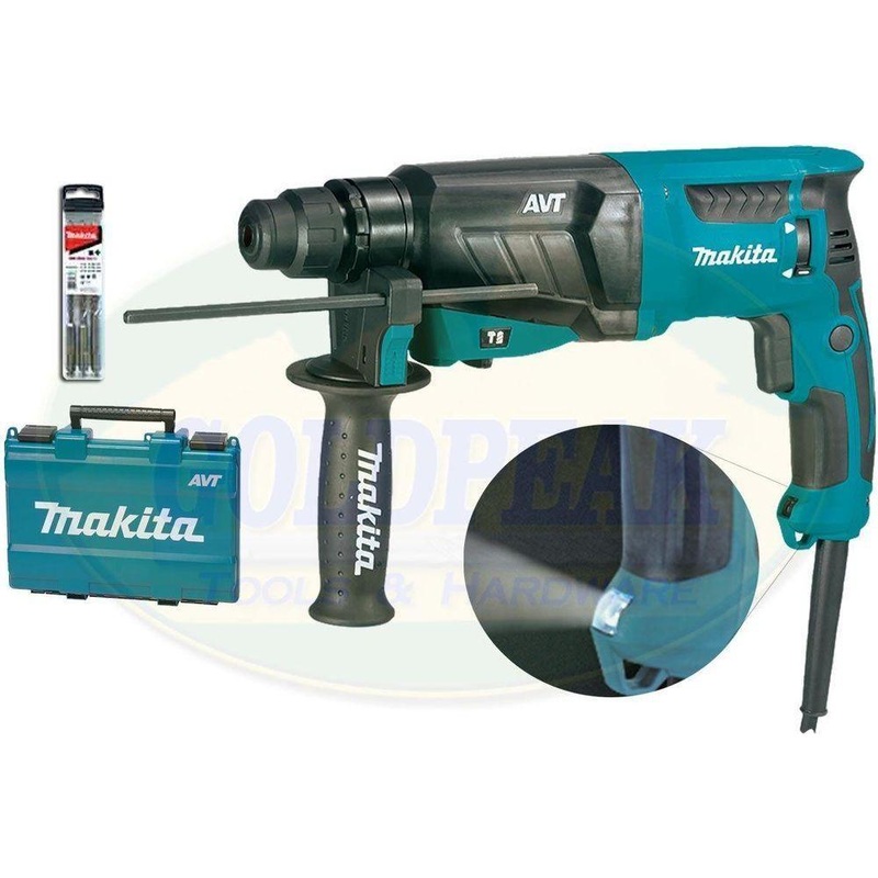 Makita HR2631FX2 SDS-plus Rotary Hammer (LED Light) 26mm 2.4J