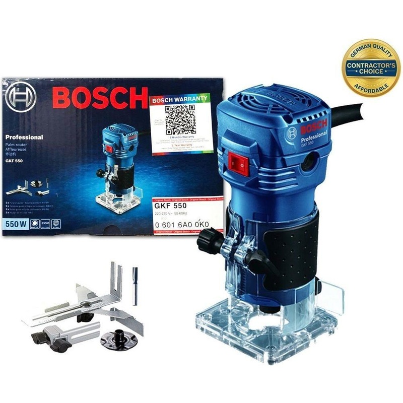 Bosch GKF 550 Palm Router / Trimmer (1/4") 550W [Contractor's Choice]