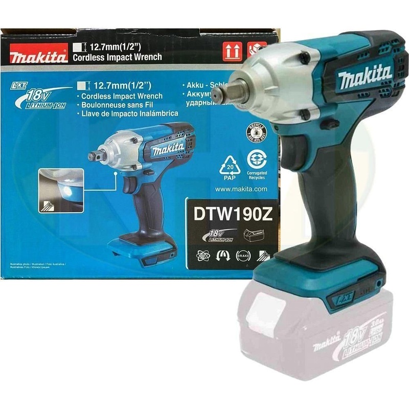 Makita DTW190Z Cordless Impact Wrench (LXT Series) [Bare]