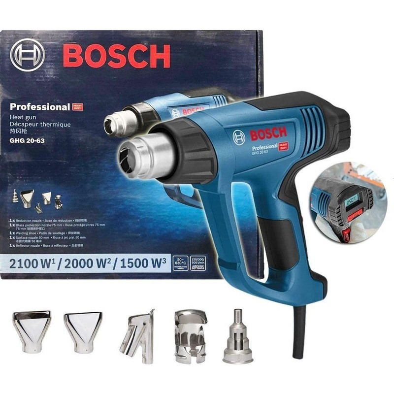 Bosch GHG 20-63 Heat Gun / Hot Air Gun (with Heat Control) 2000W